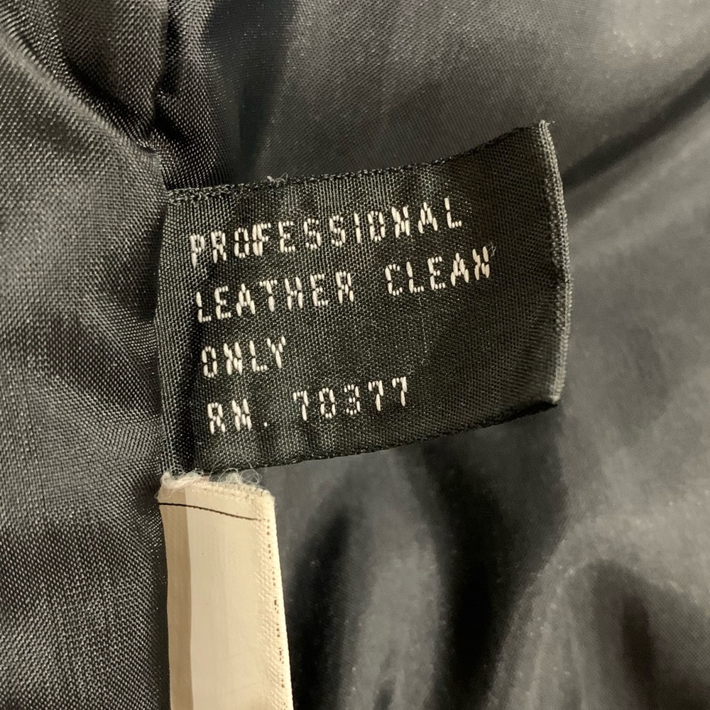 Code Zero Intensity Zip Up Leather Suede Jacket - image 5